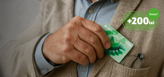 Află cum poți primi un bonus de 200 lei cu cardul social de la OTP Bank