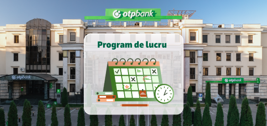 Programul unităților OTP Bank pe 24 aprilie 2026